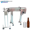 90 degree curved conveyer for water bottle