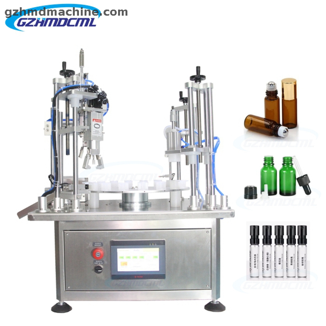 Automatic Glass Small Bottle Filling And Capping Machine