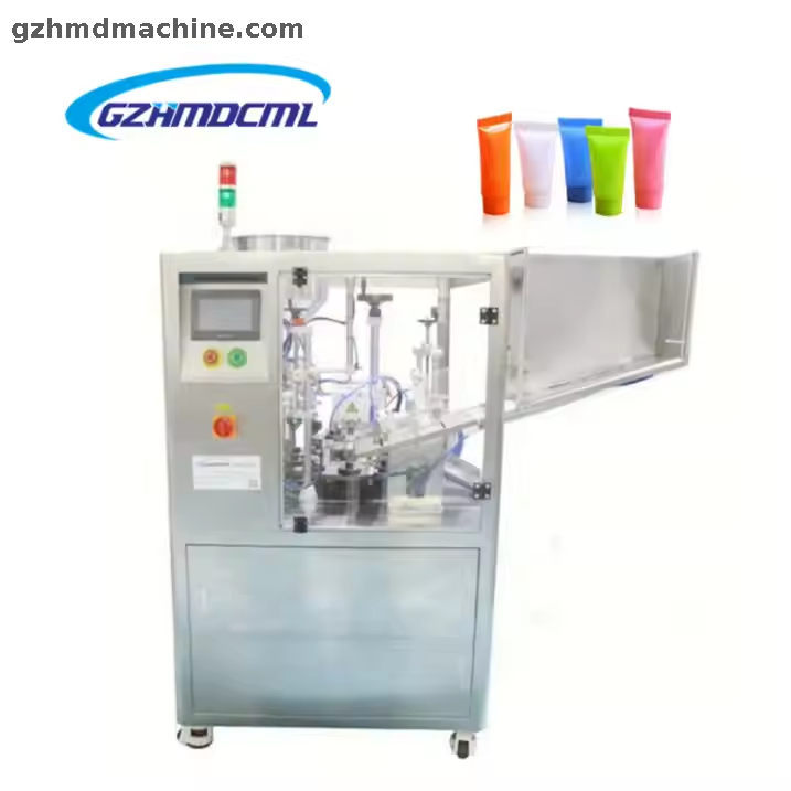 Automatic Cosmetic Cream Tube Filling Sealing Machine