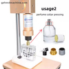 Gold Color Manual Perfume Crimping And Collar Presser