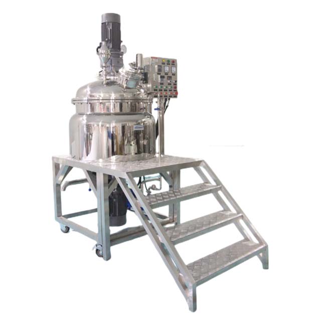 Vacuum Emulsifier Mixer Tank